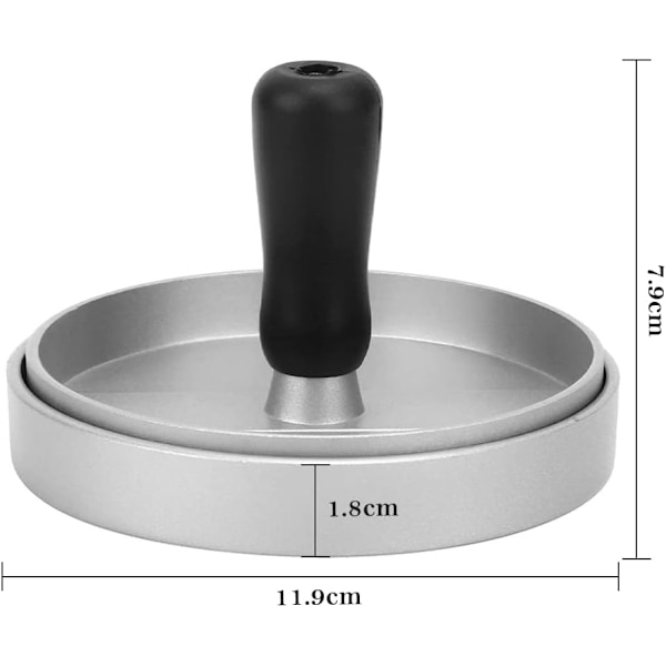 Hamburgerpressform - Non-stick hamburgerpress