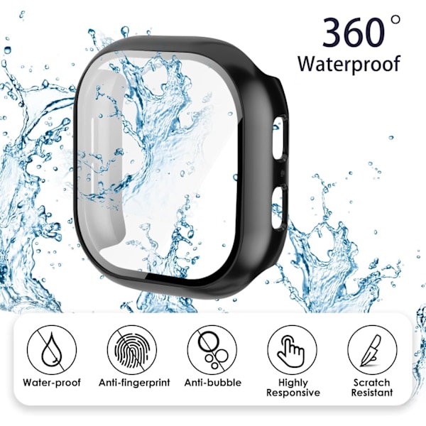 3-pack för Verizon Gabb WZ21 Watch Screen Protector Case, All Around