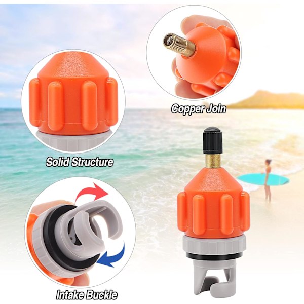 SUP-pumpe adapter - Universal oppustelig bådpumpekonverter