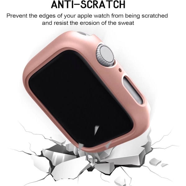 4-pak kompatibel til Apple Watch Case 41 mm