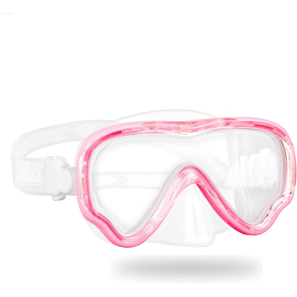 Barn Snorkel Mask Simning Dykmask Glasögon med Näsa