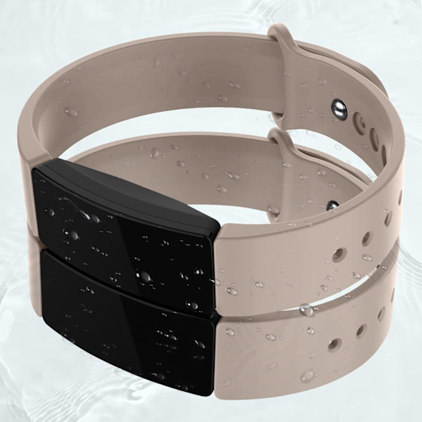 för Fitbit Inspire HR/Inspire Strap - Sport Silikonersättningsband (3-pack)