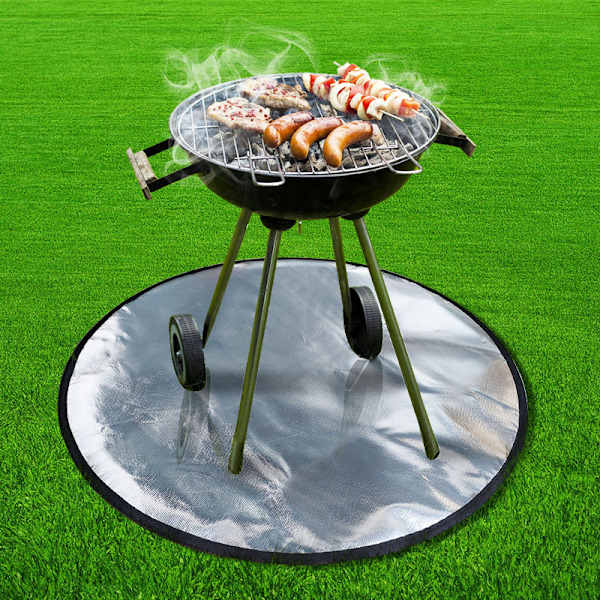 Brannsikker piknikmatte for utendørs, grillmatte, bålmatte