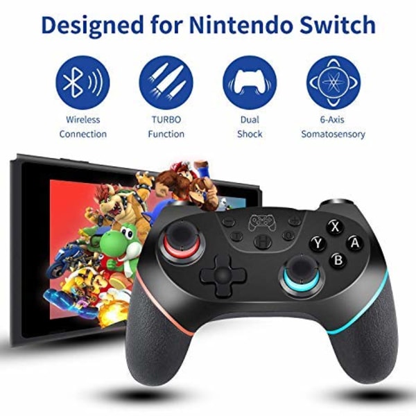 Trådløs Pro-kontroller for Switch