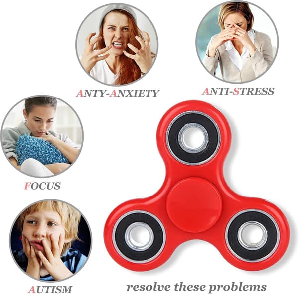 Fidget Spinnerit - Stressilelut - Valmistujaisjuhlapalvelukset lapsille 10 kpl
