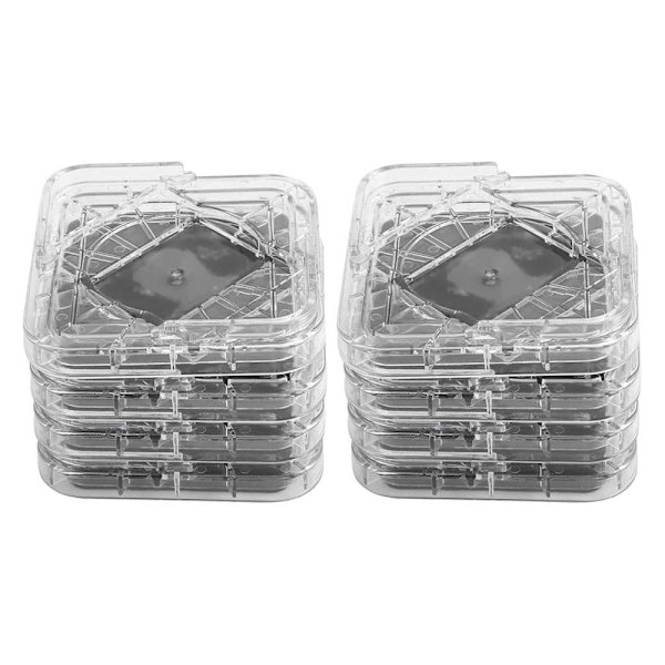 Möbelhöjare - halkfria fyrkantiga möbelhissar (8-pack)
