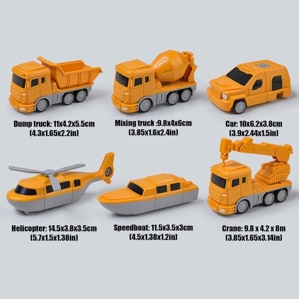 Transformerande robotleksaker, 26 delar robotbilsleksaker, transformerande leksak för barn, ingenjörsmonterad billeksak, magnetisk monteringsleksak, magnetisk