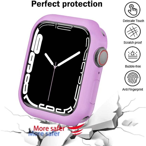 for Apple Watch Case 45mm Series 7/8 Soft