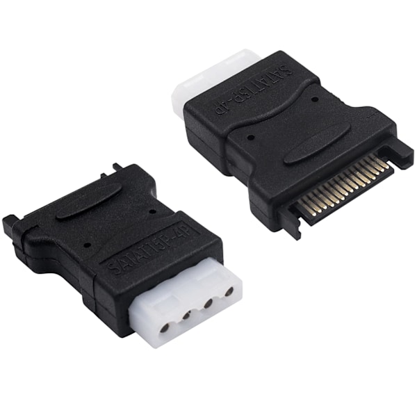 Molex til strømforsyning 4-pin IDE Molex til 15-pin hann