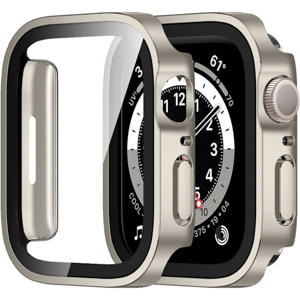 2-pak etui kompatibel med Apple Watch Series 8