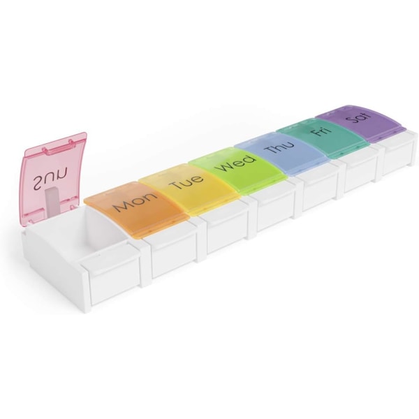 Dos veckovis (7-dagars) pillerplanerare, case