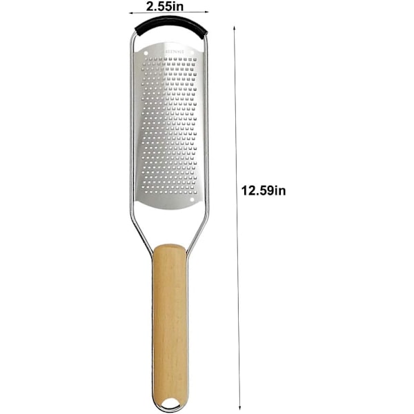 Opgraderet Zester Grater & Cheese Grater — Parmesanost. Citron