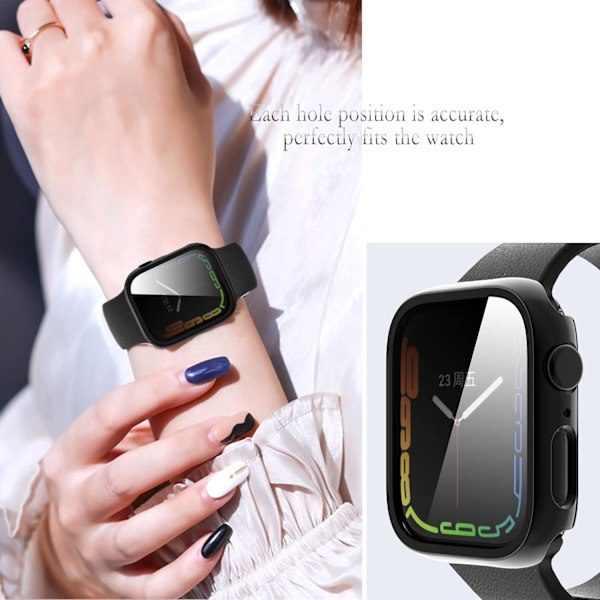 Fodral kompatibelt med Apple Watch Series 8/7 41 mm 45 mm skärm