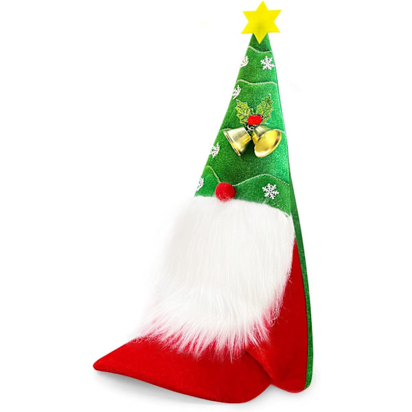 Plysj Juletrær Lue for Festlig Julefest Lue Kle seg Ut Feiringer,