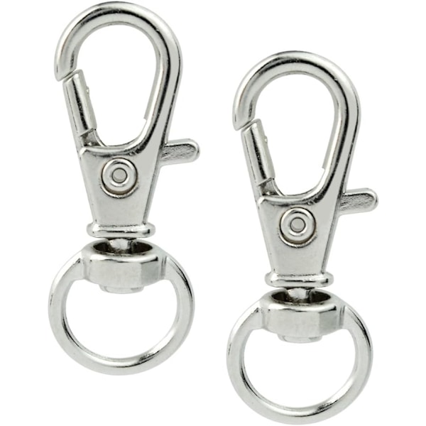 50 stk Swivel Clasps Lanyard Snap Hook