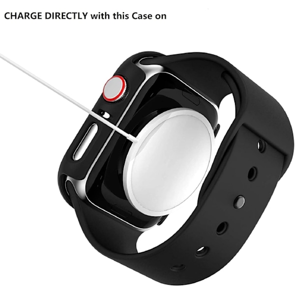 6-pak hårdt PC-cover til Apple Watch Series 3/2/1 42 mm med hærdet