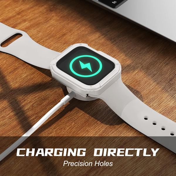 2-pak robust deksel som er kompatibelt med Apple Watch