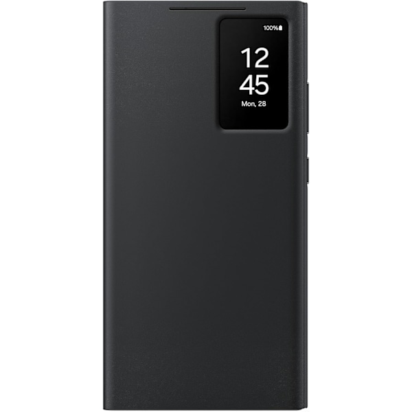 Galaxy Official S24 Ultra Smart View -lompakkokotelo, musta Musta