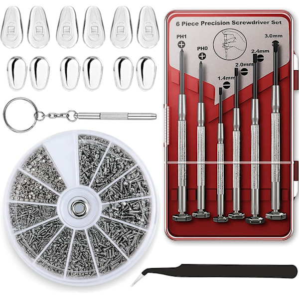 Eyeglass Repair Kit - Sunglasses Repair Tool Kit with Precision