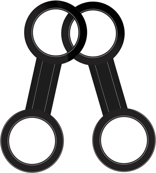 2 kappaletta sukellus- ja snorklausmaskin silikoninen hihnanpidike, pidike, kiinnike, varusteiden varaosa