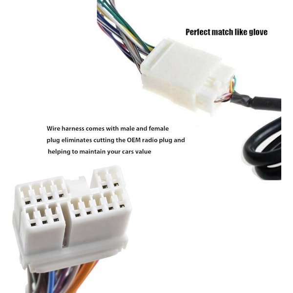 Bil Cd-växlare Interface Player Adapter Huvudenhet Stereo