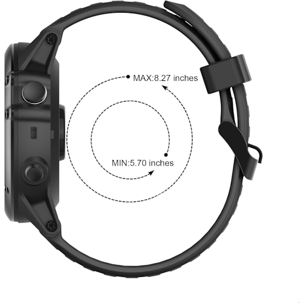 Garmin Fenix ​​3 klokke - Silikonrem