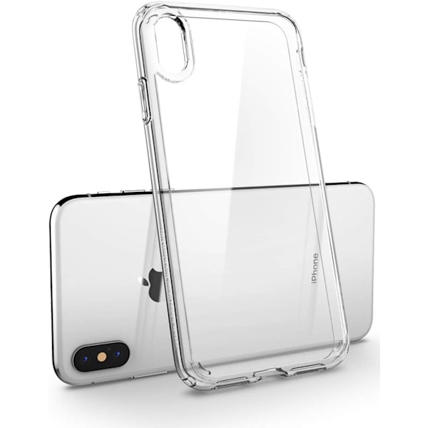 Ultra Hybrid Designet for iPhone Xs MAX Deksel (2018) - Krystallklar Krystallklar