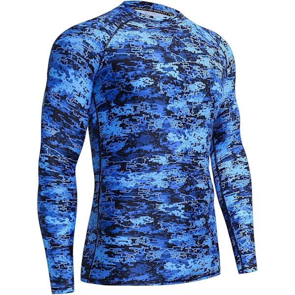 Herr Splice UV Solskydd UPF 50+ Skins Rash Guard Långärmad