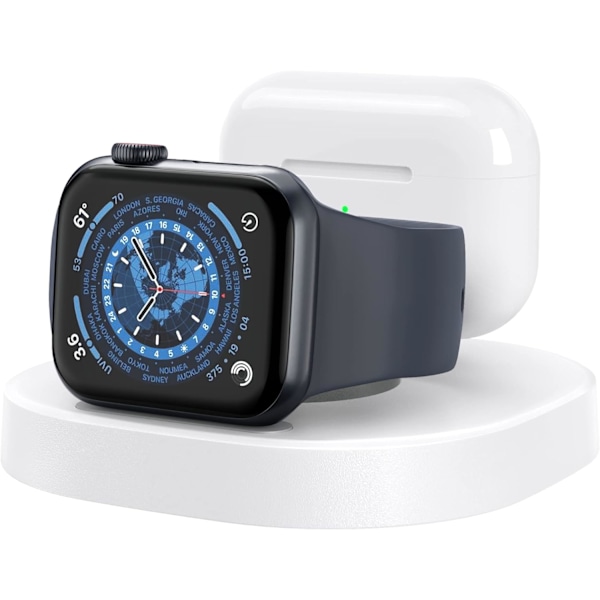 2 i 1 trådløs oplader til Apple Watch