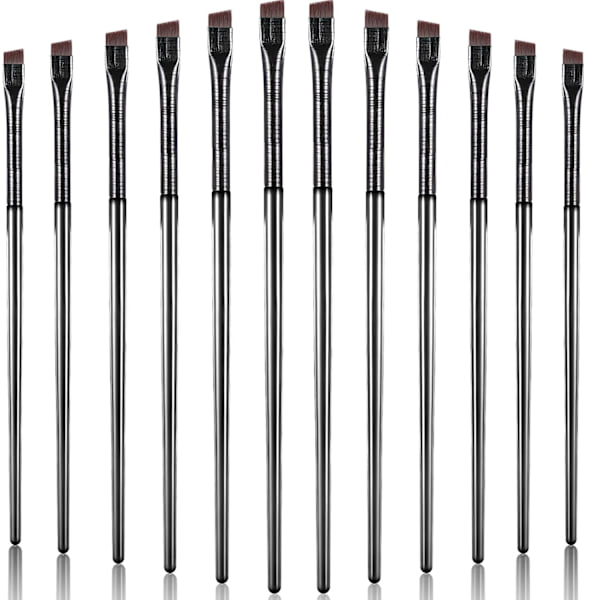 12st Eyeliner Ögonbrynsborste Finvinklad