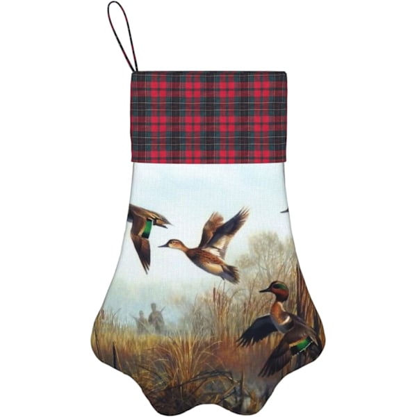 Jagt Flyvende Vildtryk Hundepotte Jule Strømpe Juletræ Ornament Juletræ Hængende Jagd Fliegende Wildnis One Size Jagd F