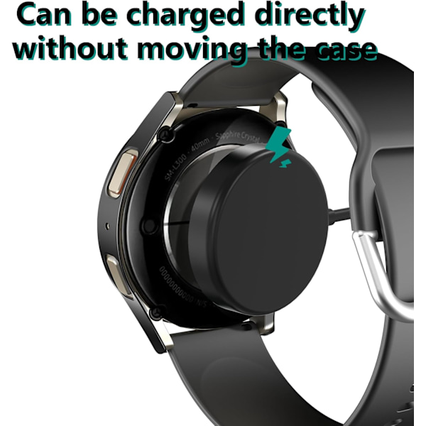 Skärmskyddsfodral Kompatibelt med Galaxy Watch 7 44mm, 5-pack - HD Hård PC Härdat Glas Skärmskydd Klar/Svart/Stjärnljus/Grön/Blå 44mm