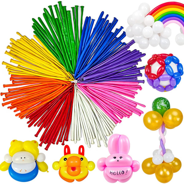 260 Ballonger, Lange Ballongdyr Vridningsballonger for for Dyr