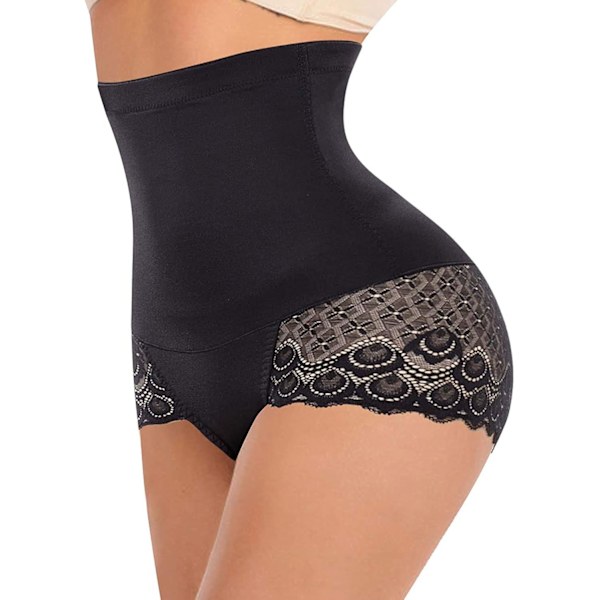 Kvinnors trosor magekontroll midjeformare midjetrosa shapewear spets stjärt