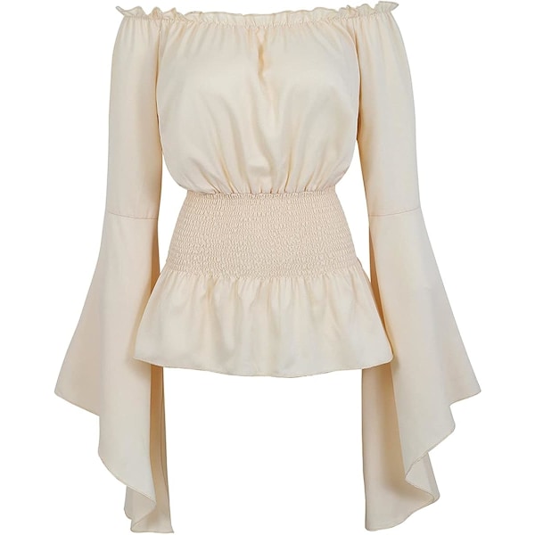 Gotisk bluse for korsettpiratkvinner