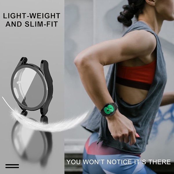 3-pack fodral för smartGalaxy Watch 4 40mm/44mm, mjuk TPU