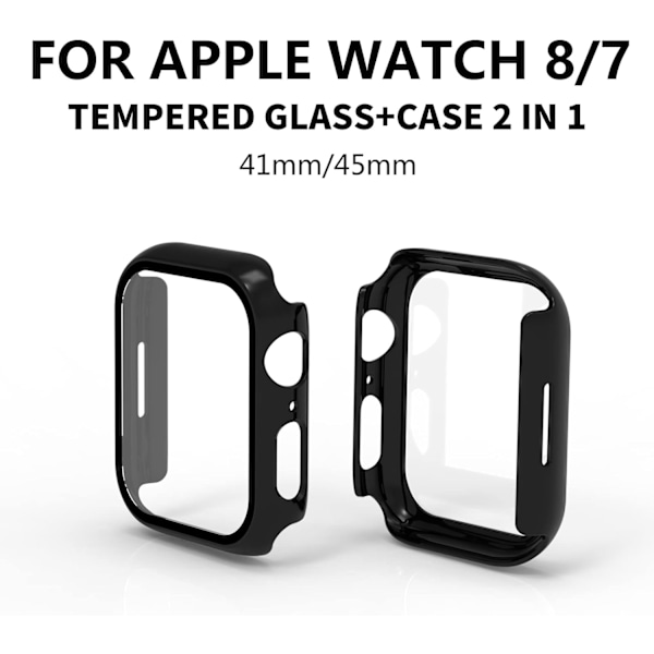 Skjermbeskytter for Apple Watch Series 8 41mm/Series 7 41mm, Hard PC