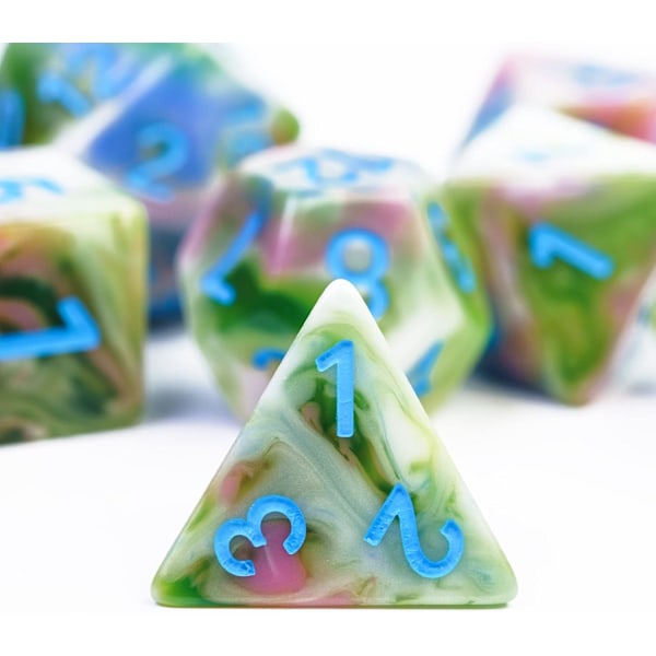7-sidet terning. Polyhedral terning sæt til rollespil Dungeons