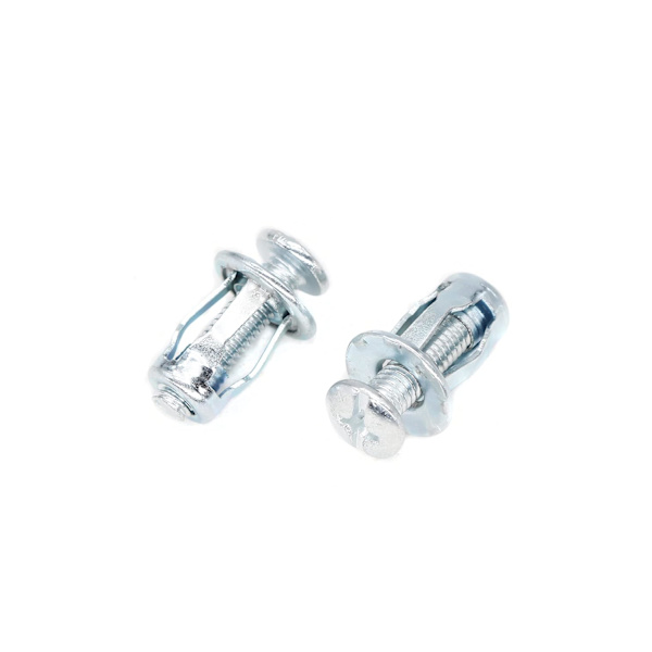 10-pakning M5x25 mm jackmuttrar kronbladsmuttrar Expansionsmutter tynne fester