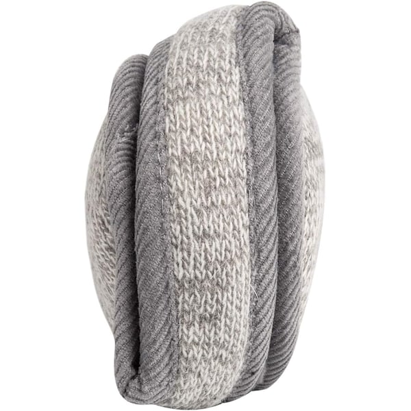 Unisex Varm Stickade Öronmuffar Dam Cashmere Vinter Ren Färg Utomhus Päls
