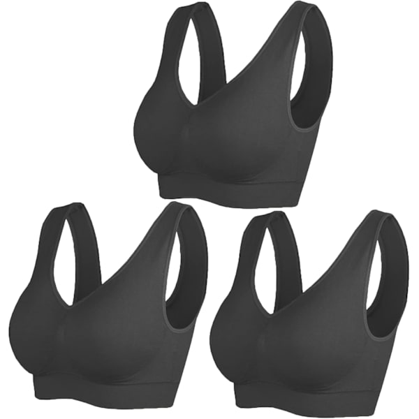 3-pak Dam Ultimate Comfy M Support Sømløs Trådløs
