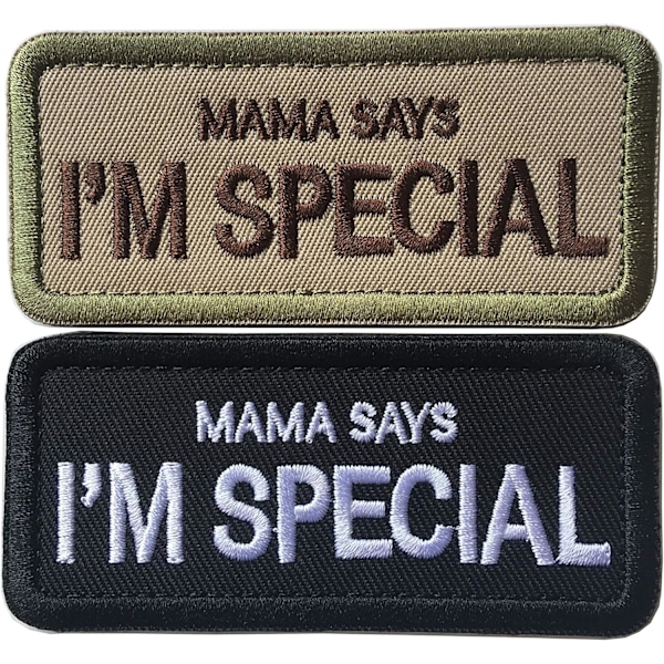 Mama Says I'm Special Tactical Patch (Pakke 2)