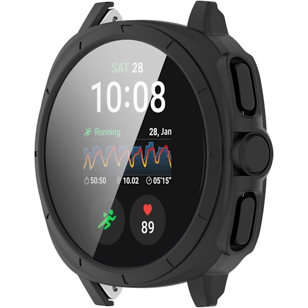 Skjermbeskytter Kompatibel med Galaxy Watch 7 40mm 44mm Deksel Ripebestandige Skjermbeskyttere Beregnet for Galaxy Watch 7 (Svart, 40mm) Svart 40mm