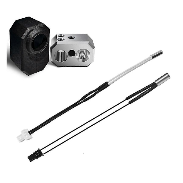 Tillbehörssats för Prusa I3 MK4 MK3.9 - för Prusa I3 MK4 Hot End Del Nextruder & Uppvärmningsblock & Silikonstrumpa