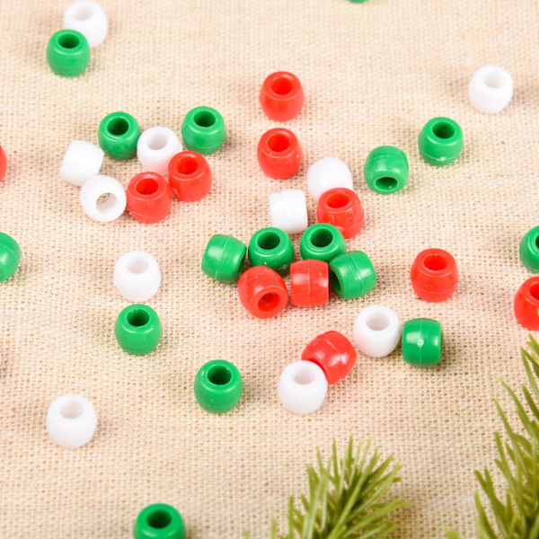 Juleponni-frøperler til smykkefremstilling