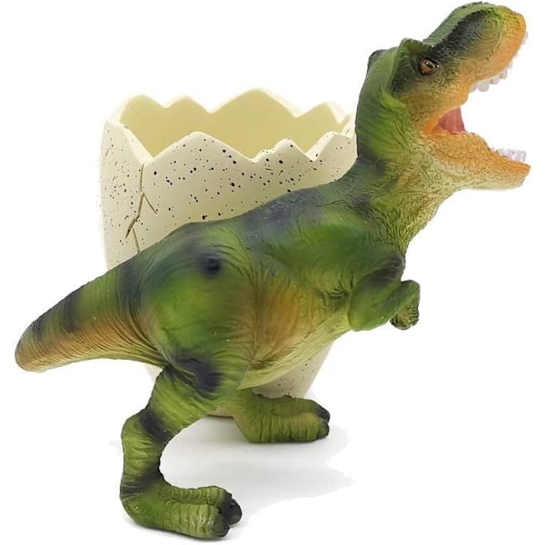 Dinosaur Egg Blyantholder for Skrivebordsorganisering Tyrannosaurus Rex