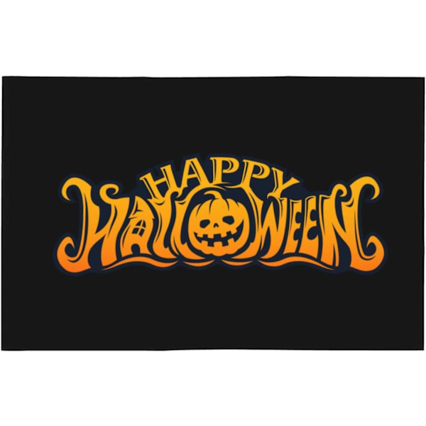 Happy Halloween Bil  Dobbeltsidig 12 X 18 Tommers Utendørs Vindusklips  Bildekorasjon s Vindus s Svart Svart