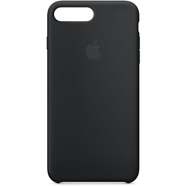 iPhone 8 Plus / 7 Plus Silikonikuori - Musta Musta