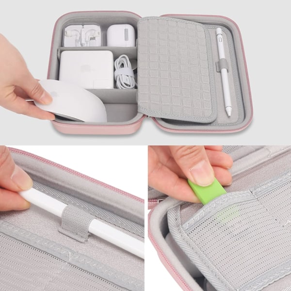 Hårde reiseladdere Organizer Universal Small Electronic
