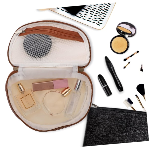 3 stk. vaskepose ekstra stor kapacitet hængende toilettaske kosmetik etui ur arrangør etui makeup tasker kosmetik taske makeup pung koreansk version